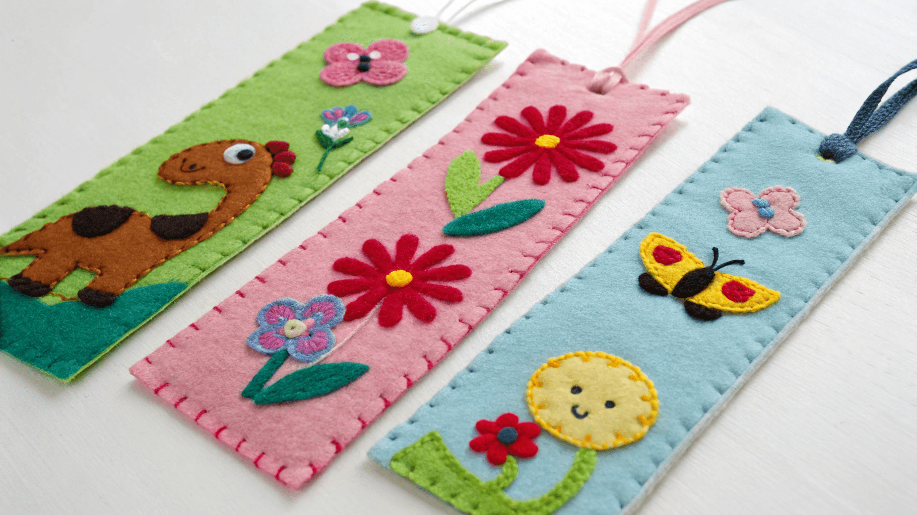 11+ DIY Felt Bookmark Ideas for Kids