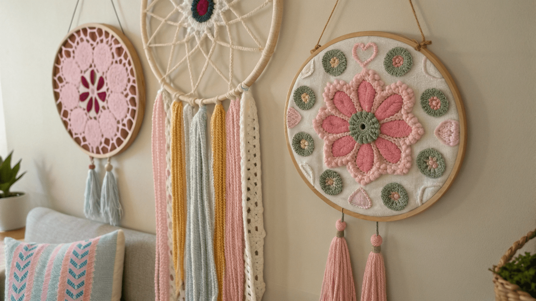 17+ DIY Felt Wall Hangings for Women