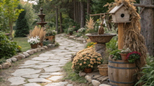 15+ DIY Garden Decor Ideas Using Natural Materials