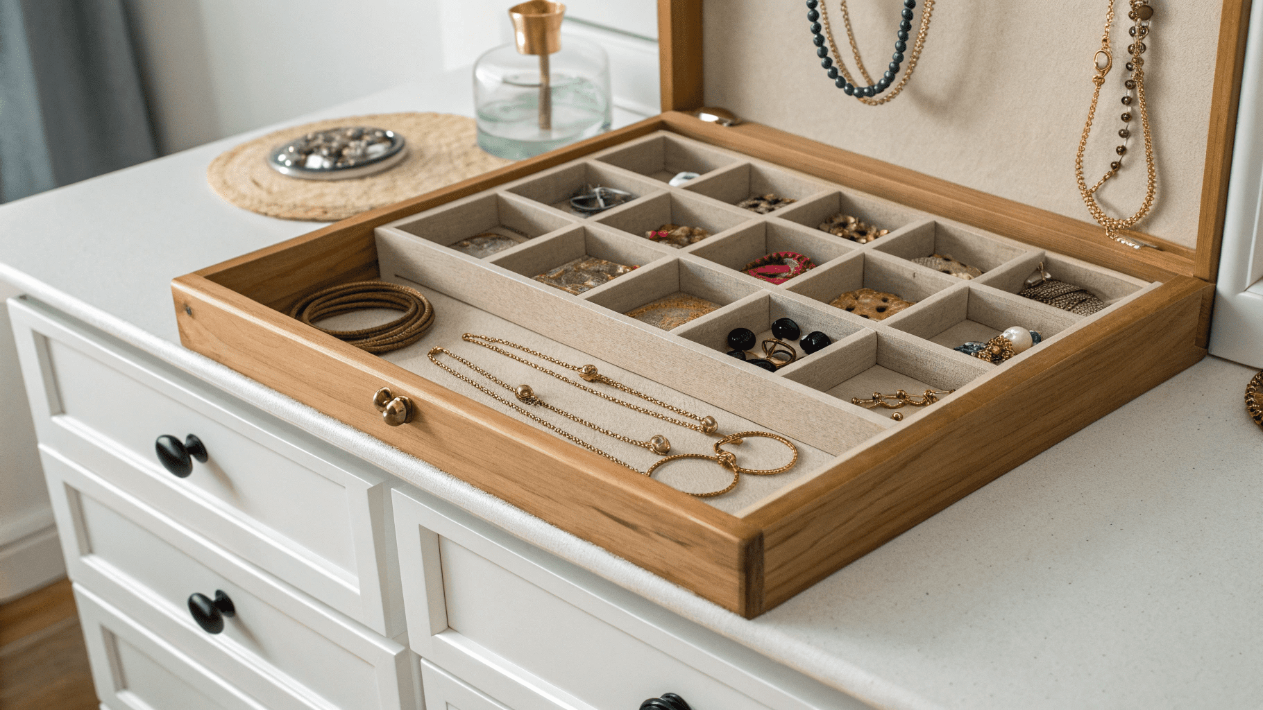 14+ DIY Jewelry Organizer Ideas for Dressers