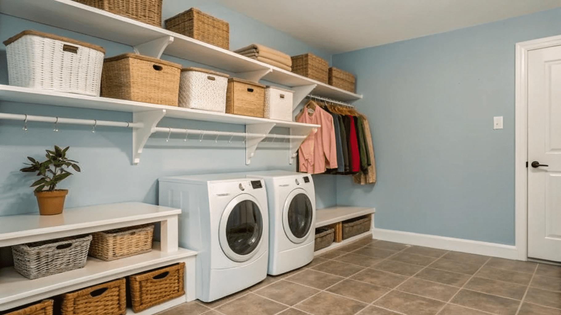 14+ DIY Laundry Room Organization Projects
