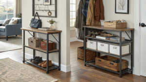 16+ Dual-Purpose Entryway Tables That Maximize Space