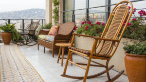 14+ Eclectic Chair Combos for a Fun Balcony Look