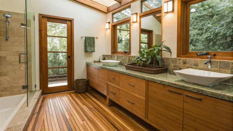 eco friendly bathroom remodel