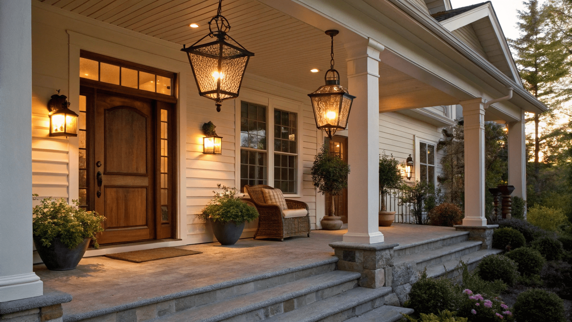 15+ Front Porch Lighting Ideas for Warm Welcomes