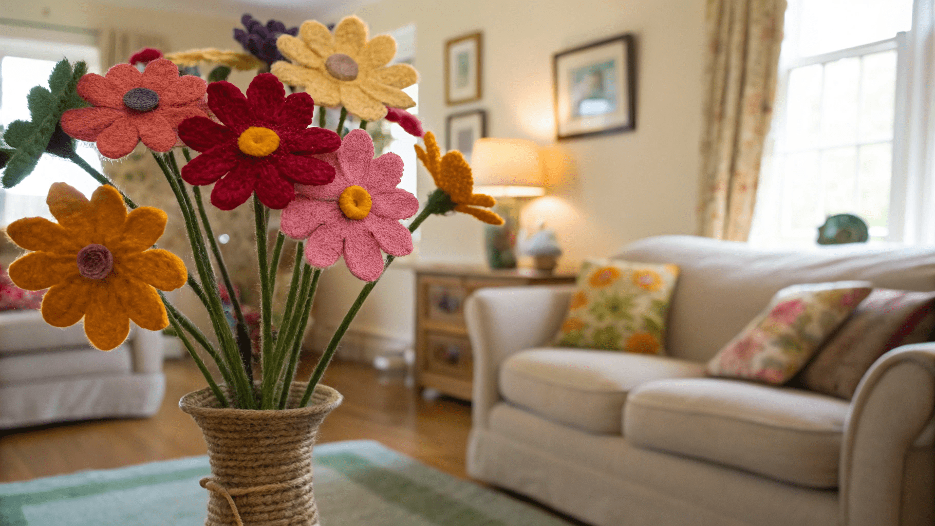 14+ Handmade Felt Flowers for Women