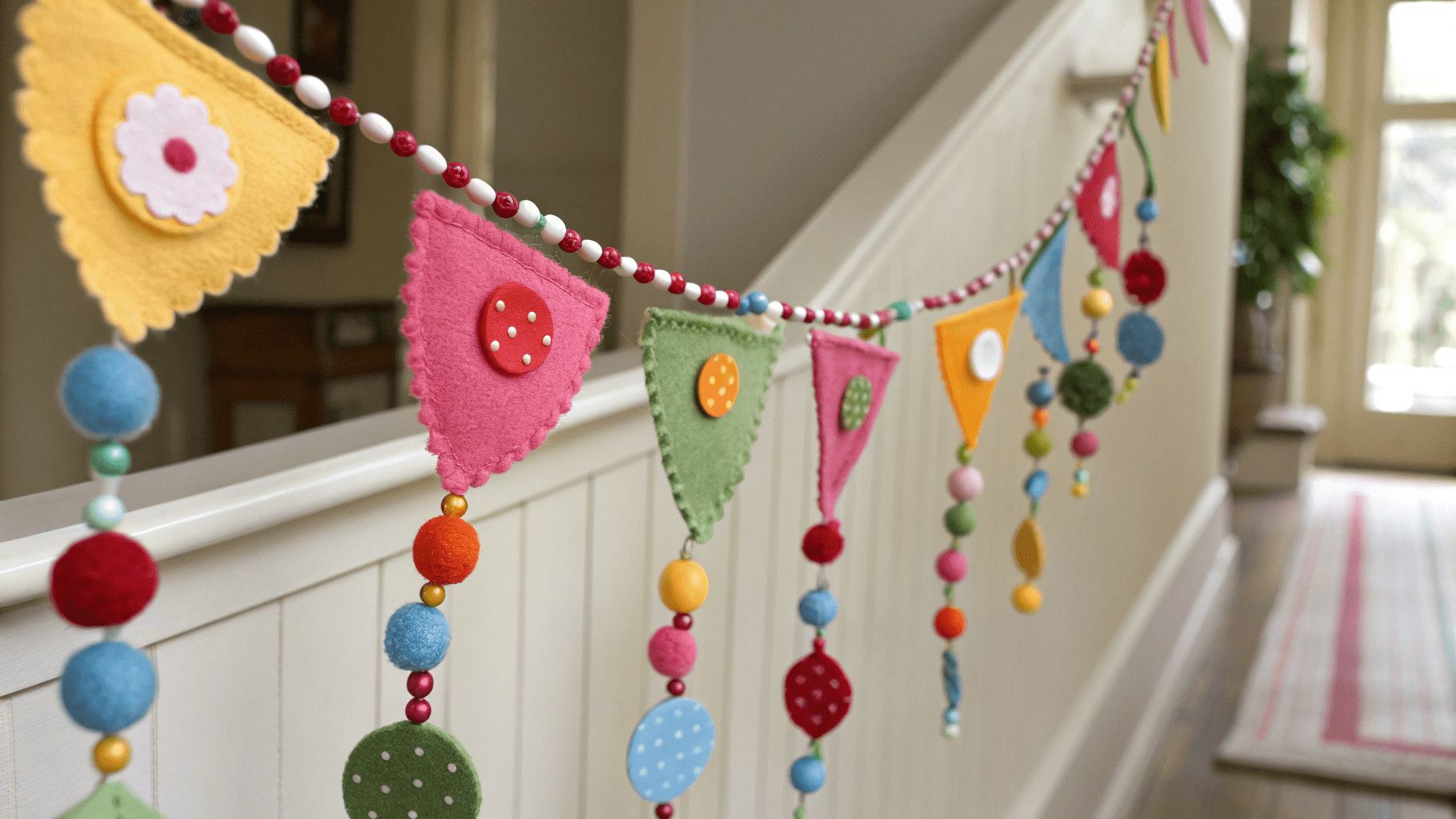 14+ Handmade Felt Garland for Parties