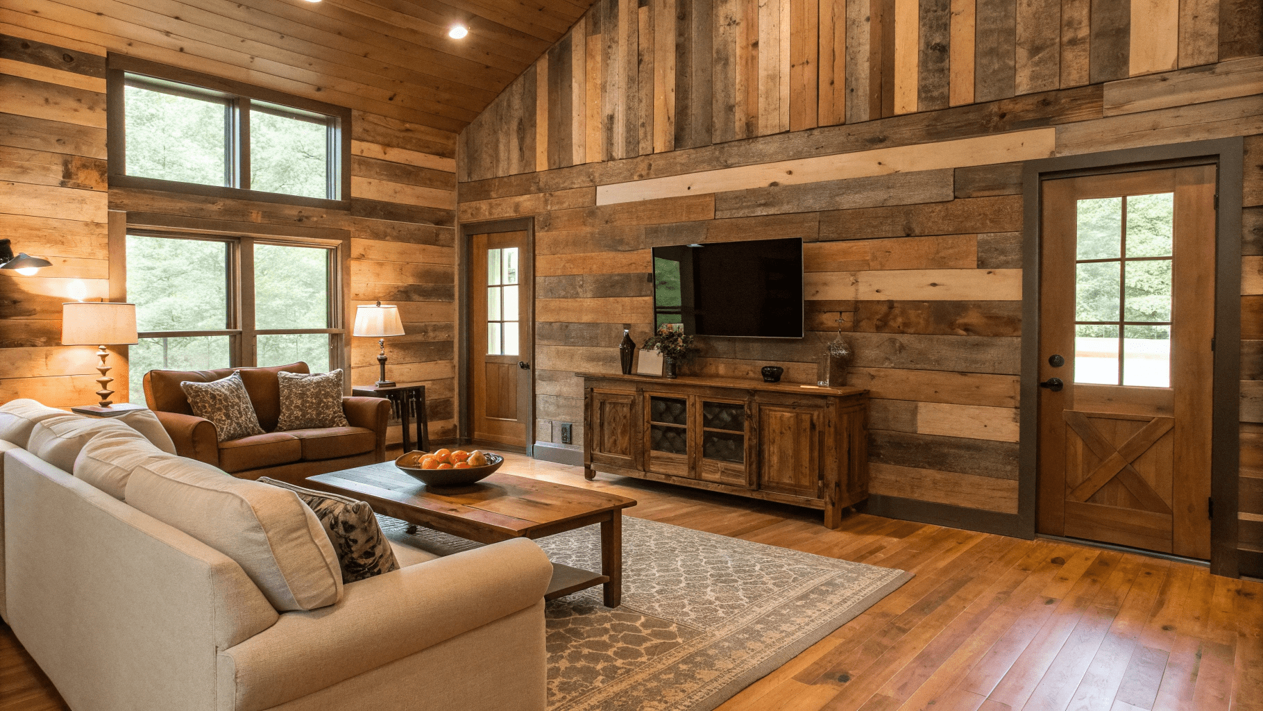 13+ Home Makeover Ideas Using Reclaimed Wood
