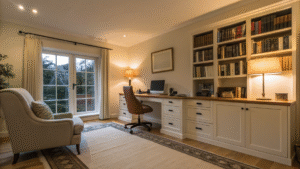 15+ Home Office Statement Lighting Ideas for Productive Workdays