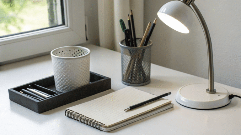 minimalist desk accessories