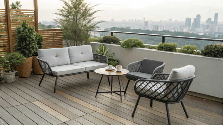 modern balcony furniture ideas for small spaces