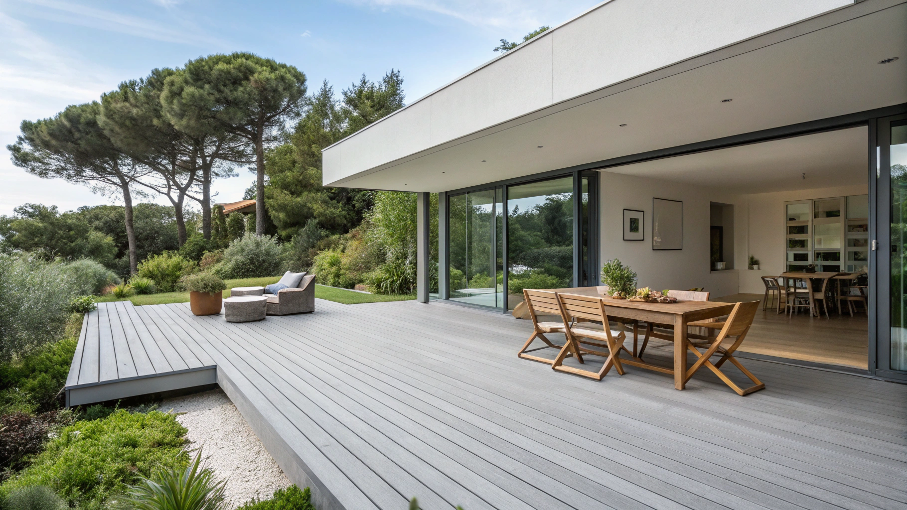 11+ Modern Minimalist Deck Designs for Clean Outdoor Living