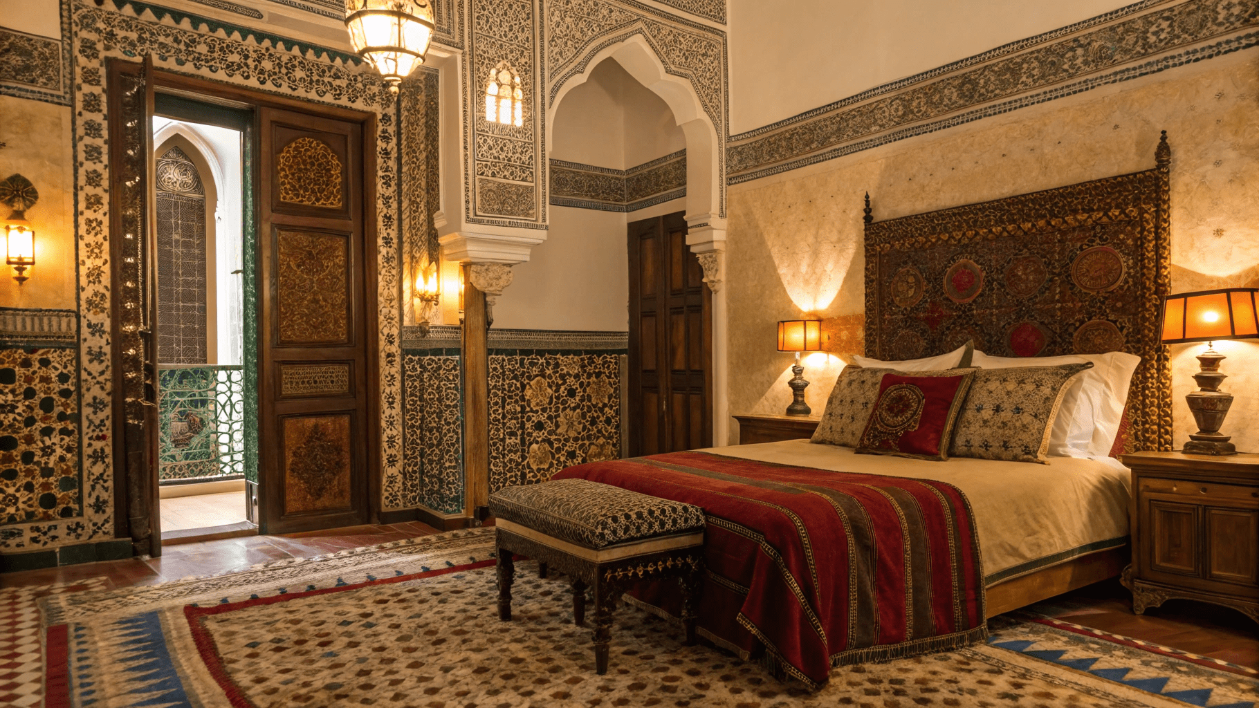 18+ Moroccan Bedroom Ideas for a Vibrant Vibe