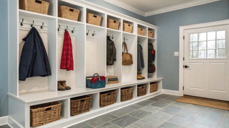 mudroom organization ideas for busy homes