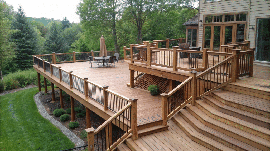 multi level deck ideas