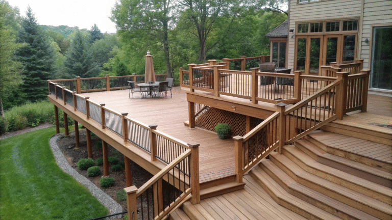 multi level deck ideas