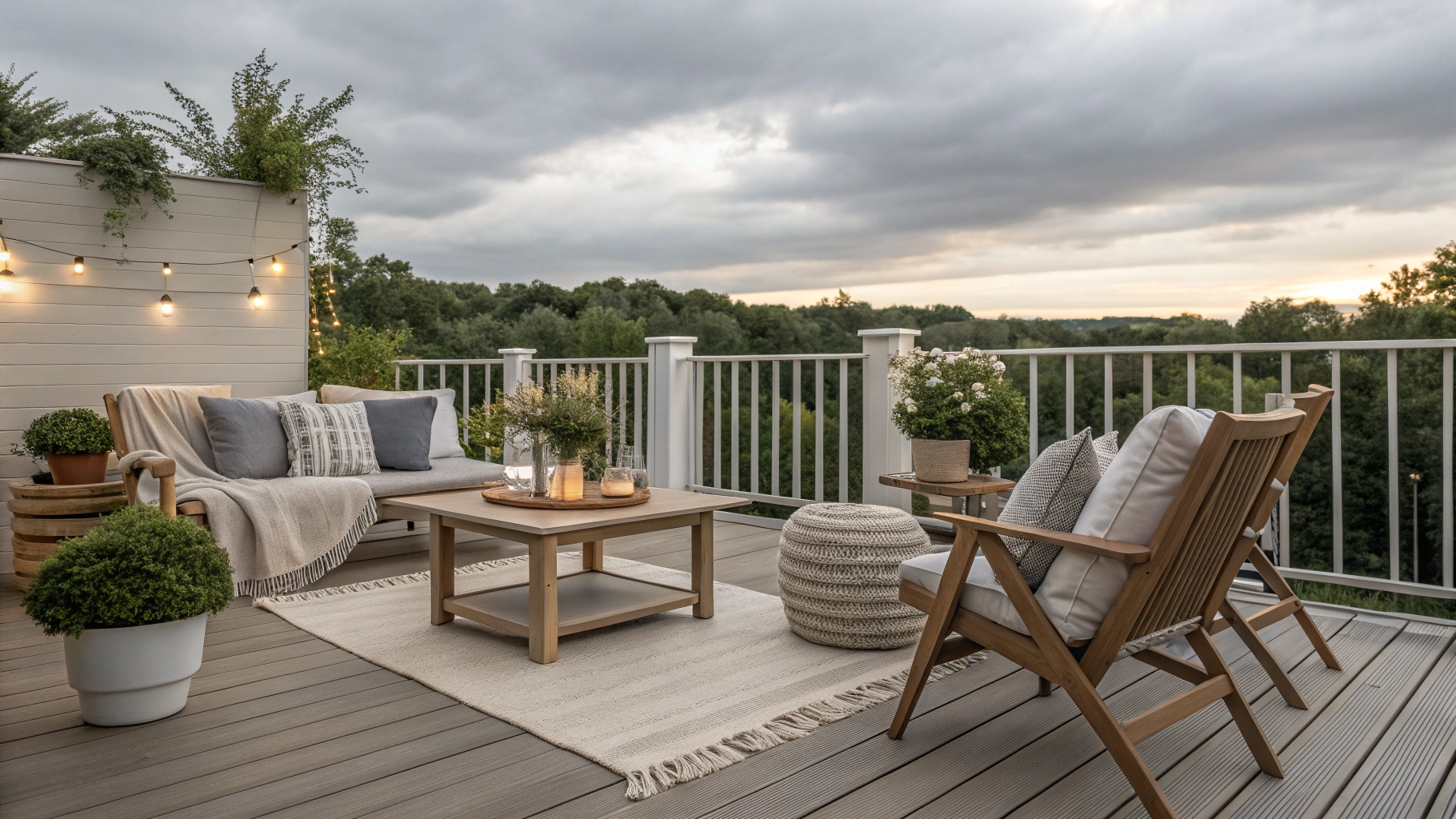 16+ Neutral Deck Decor Themes That Feel Calm and Stylish