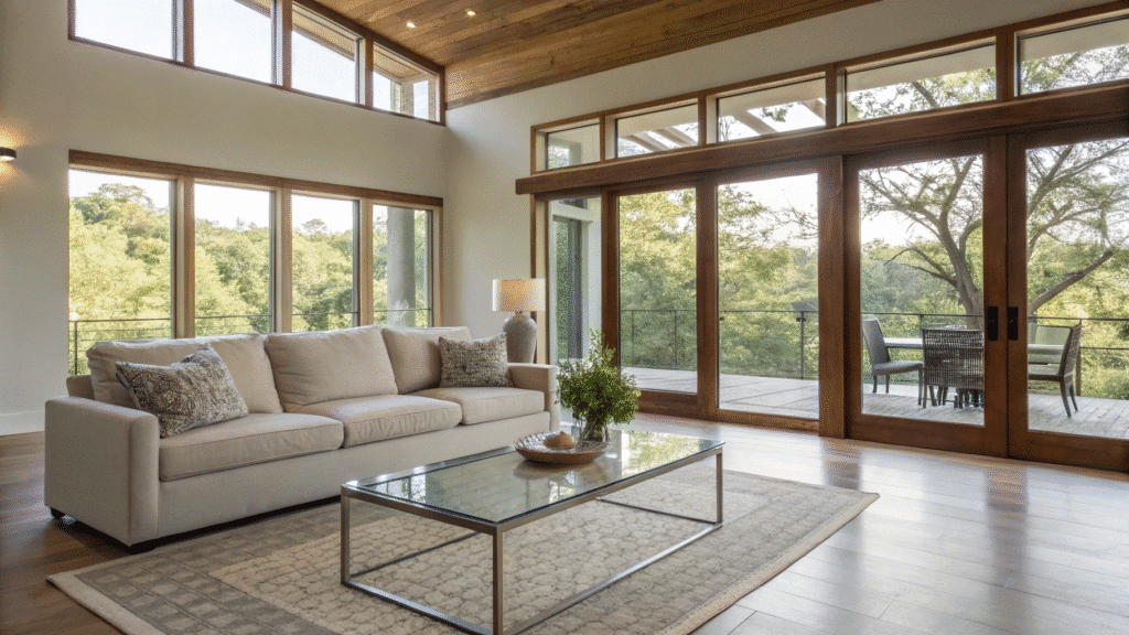 open concept living room design 1