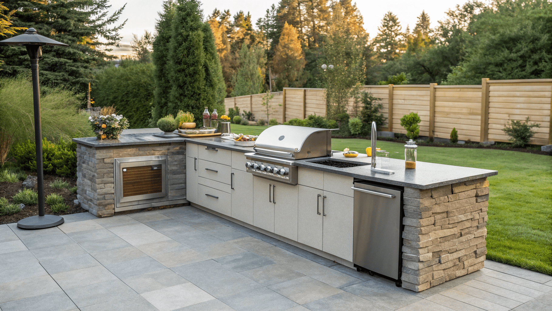 17+ Outdoor Kitchen Ideas for Backyard Entertaining