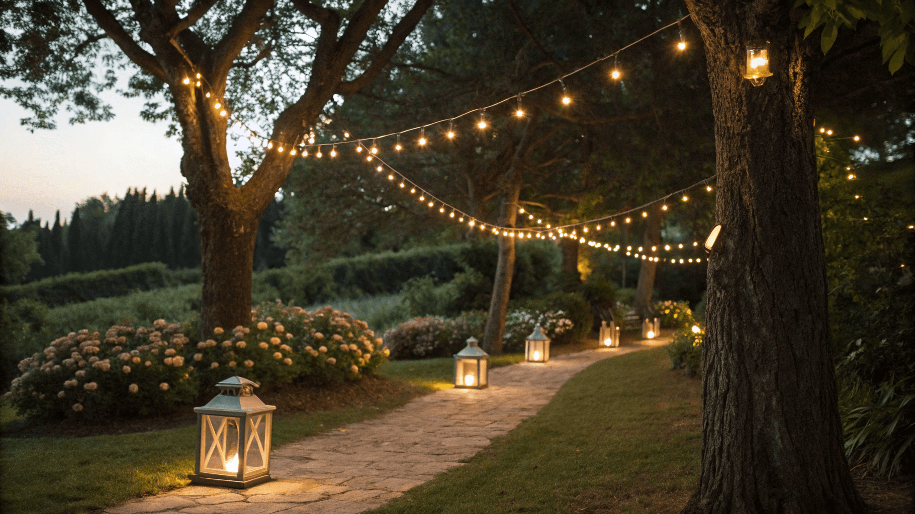 18+ Outdoor Lighting Ideas for Magical Evenings