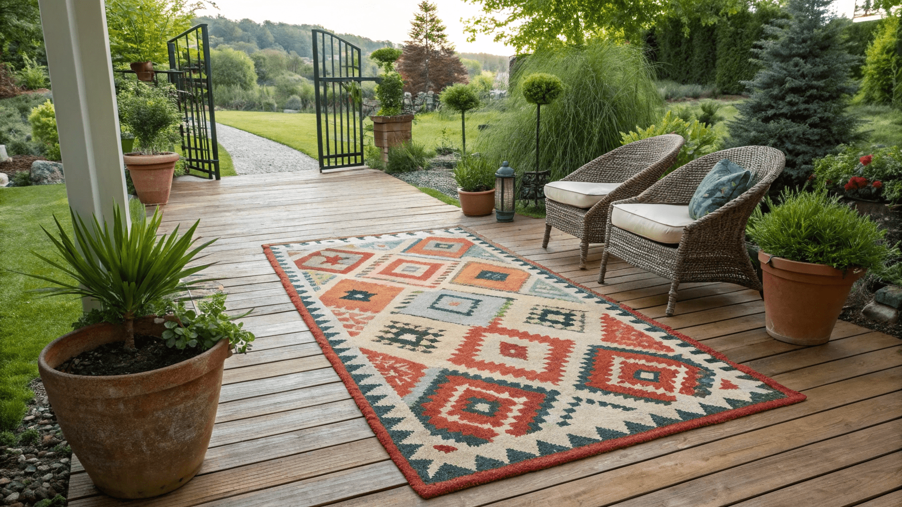 14+ Outdoor Rug Ideas That Transform Your Backyard