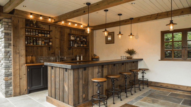 rustic home bar ideas