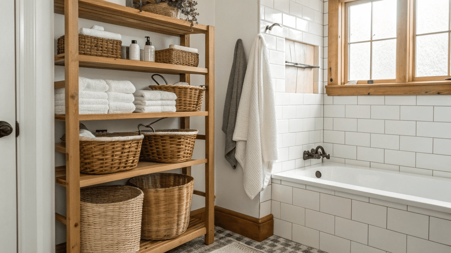 14+ Small Bathroom Storage Ideas Using Simple DIYs