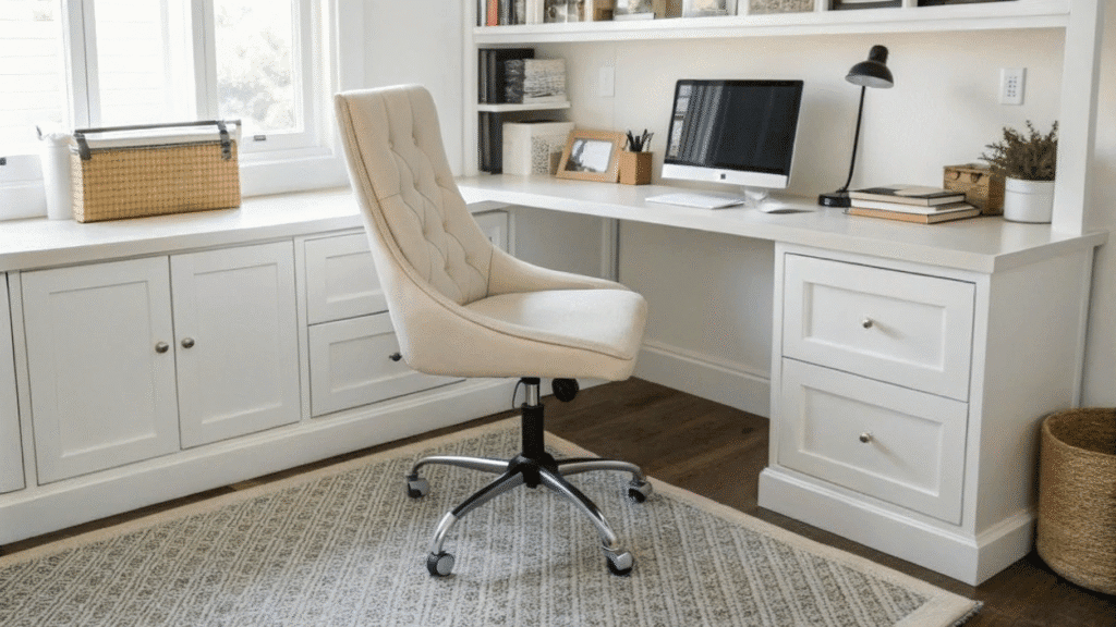 small space office chair styling