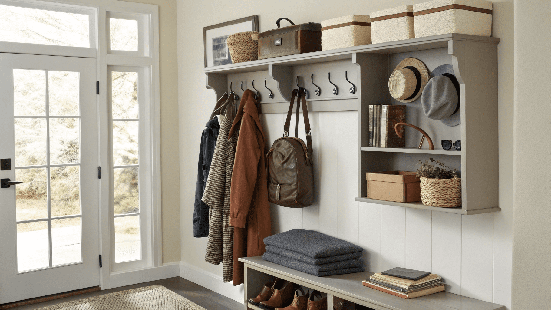 15+ Space-Saving Entryway Organization Ideas