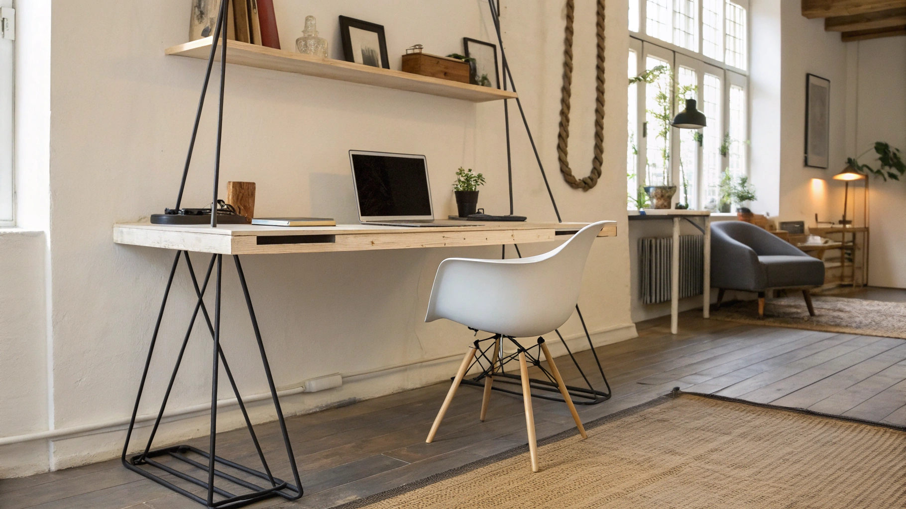 15+ Stylish Floating Desk Ideas for Tiny Offices