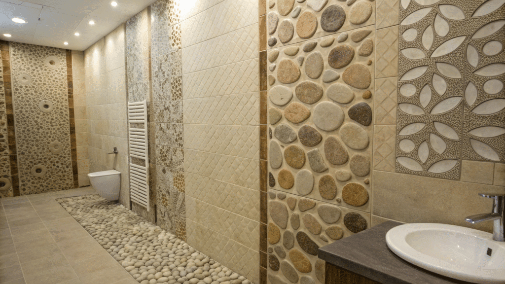 textured bathroom walls 1 1