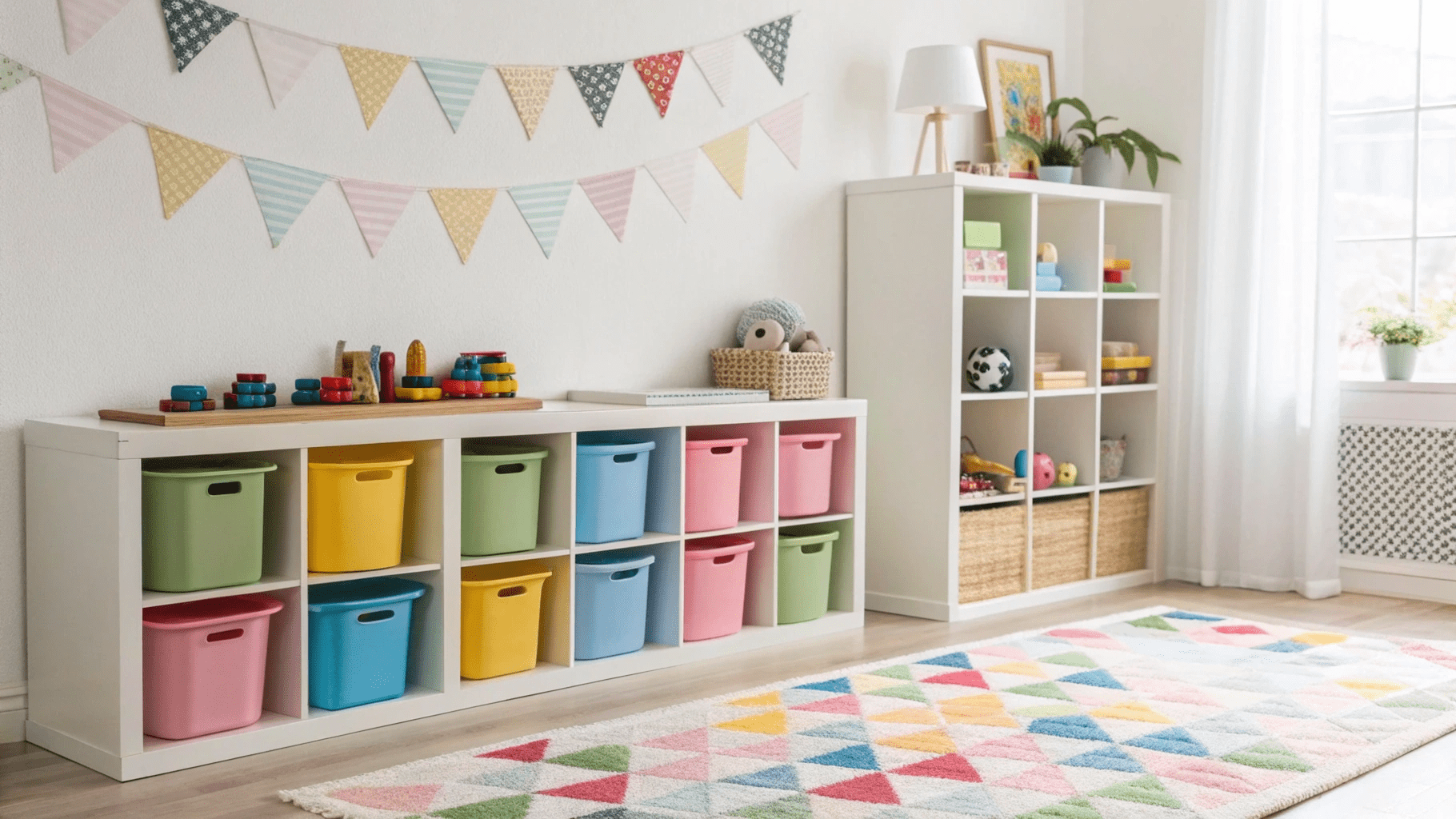 14+ Toy Storage Ideas for Kids’ Rooms That Look Cute