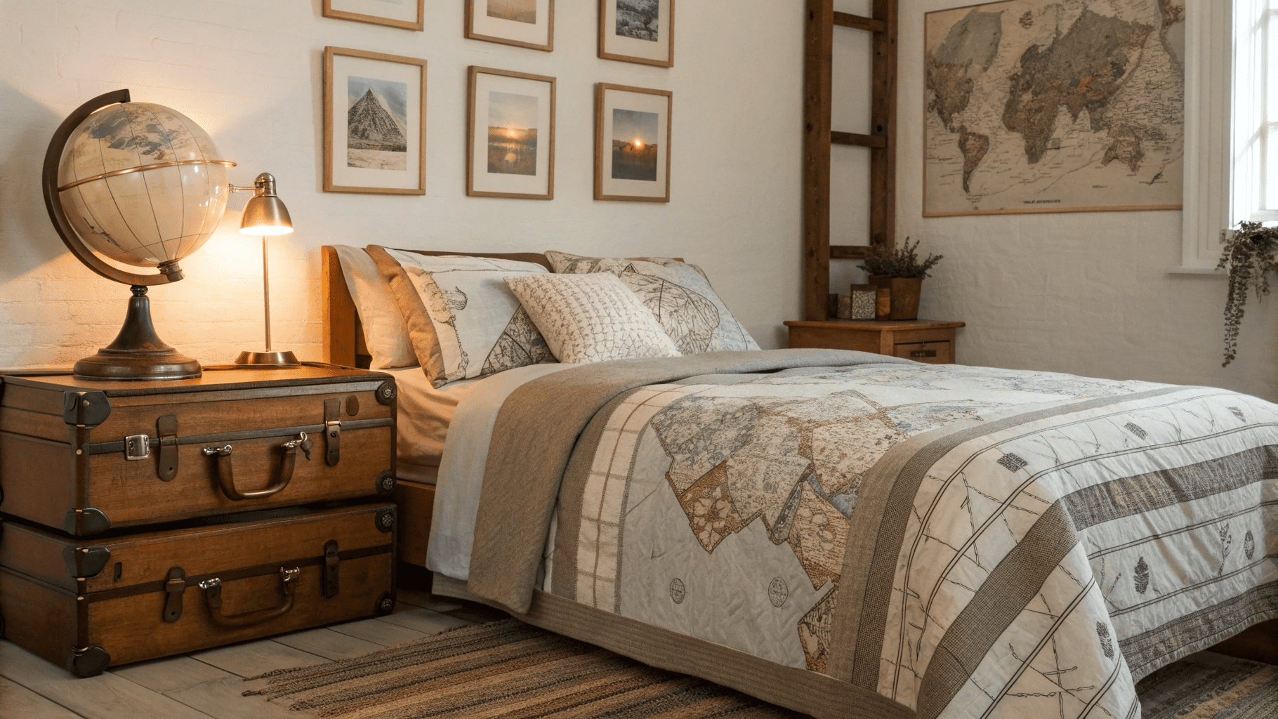 14+ Travel-Inspired Bedroom Decor Ideas You’ll Love