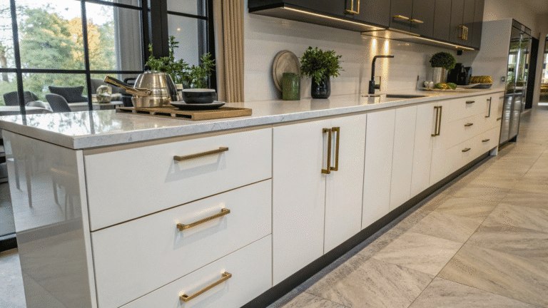 trending cabinet and countertop