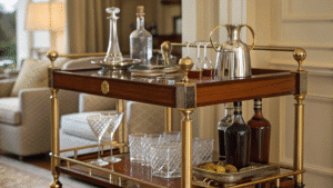 16+ Vintage-Inspired Bar Cart Ideas That Steal the Spotlight