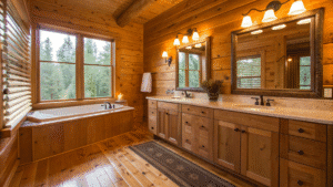 13+ Warm Wood Bathroom Styles That Feel Cozy and Relaxed