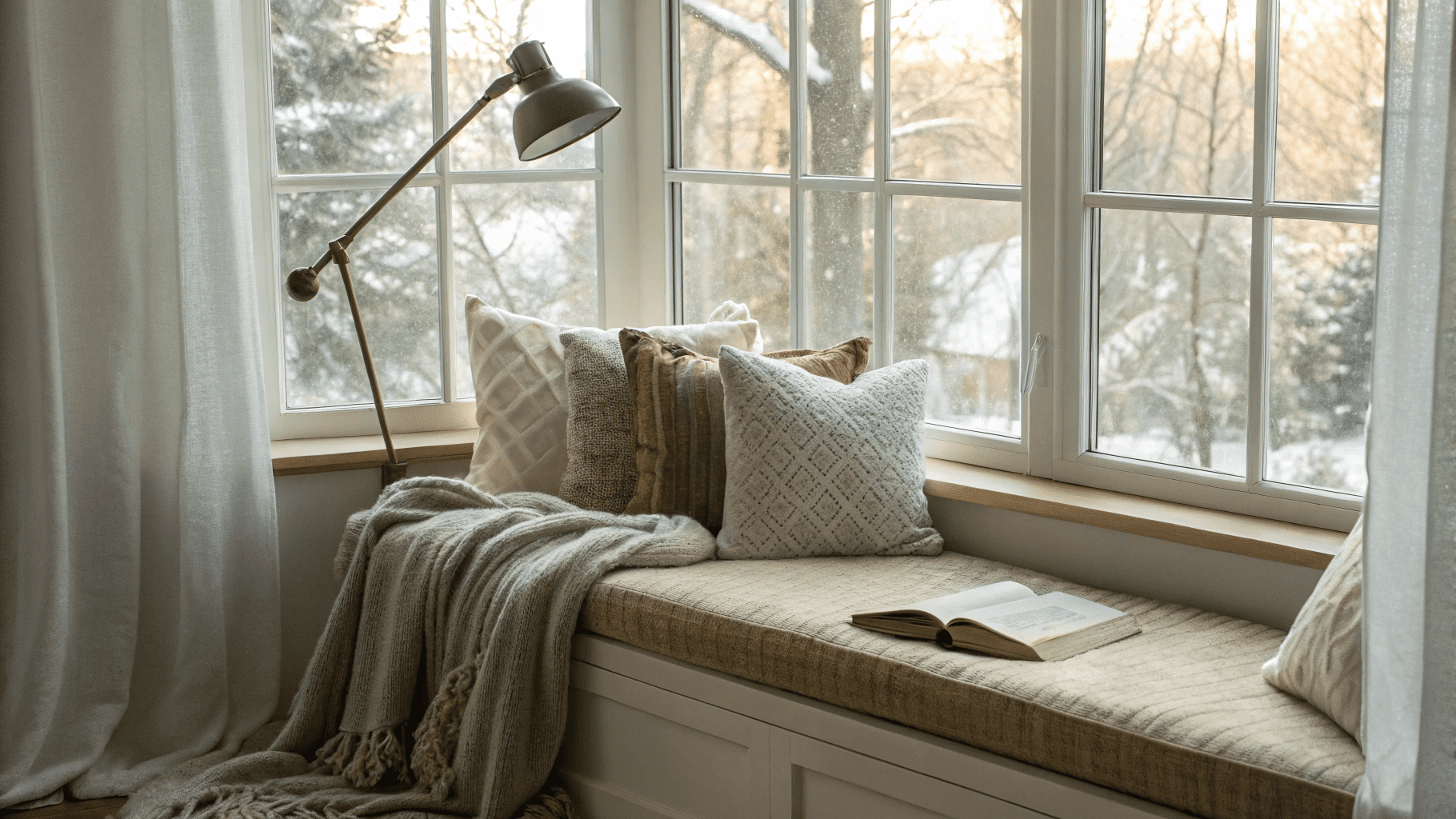 15+ Cozy Window Seat Ideas for Reading & Work