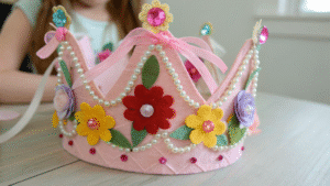 13+ DIY Crown Crafts for Girls