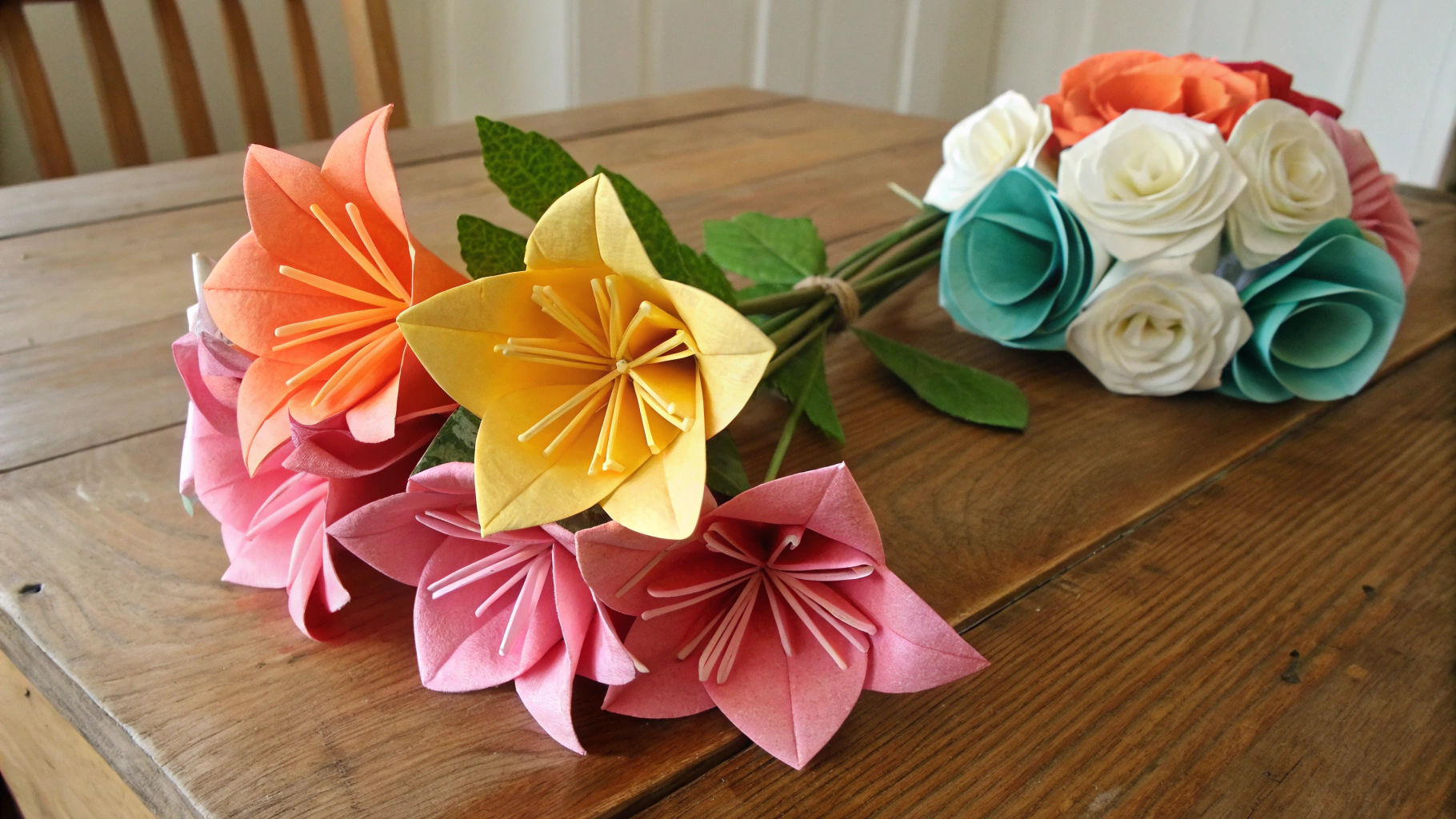 19+ DIY Paper Flower Crafts for Girls