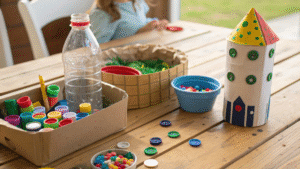 18+ Recycled Craft Ideas for Kids