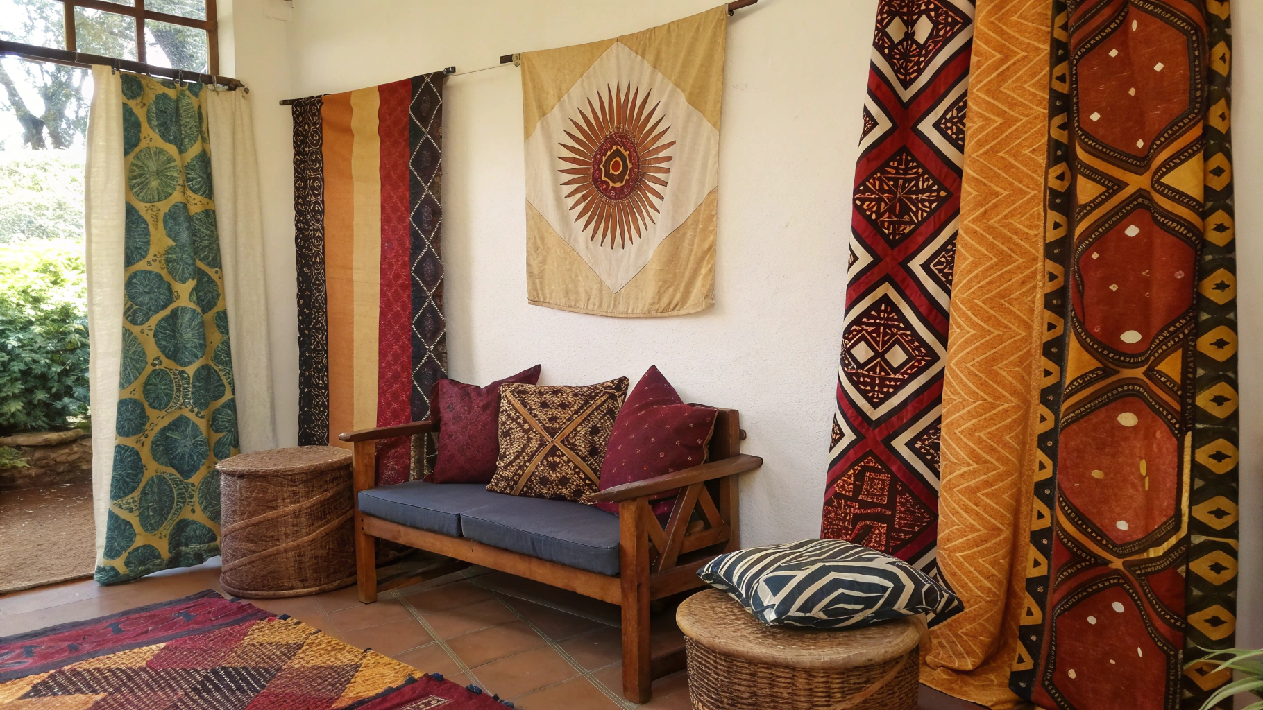 18+ Adire Fabric Home Decor Ideas Inspired by African Craft