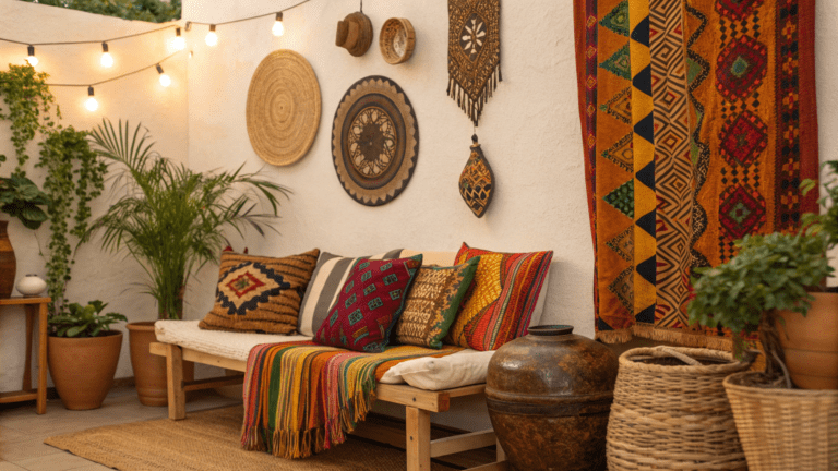 afrobohemian decor elements you can add gradually