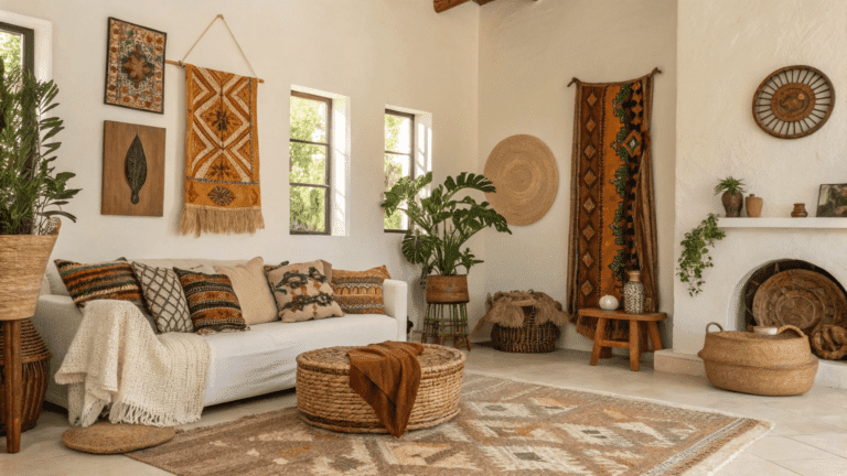 afrobohemian homes that prove neutral doesn t mean