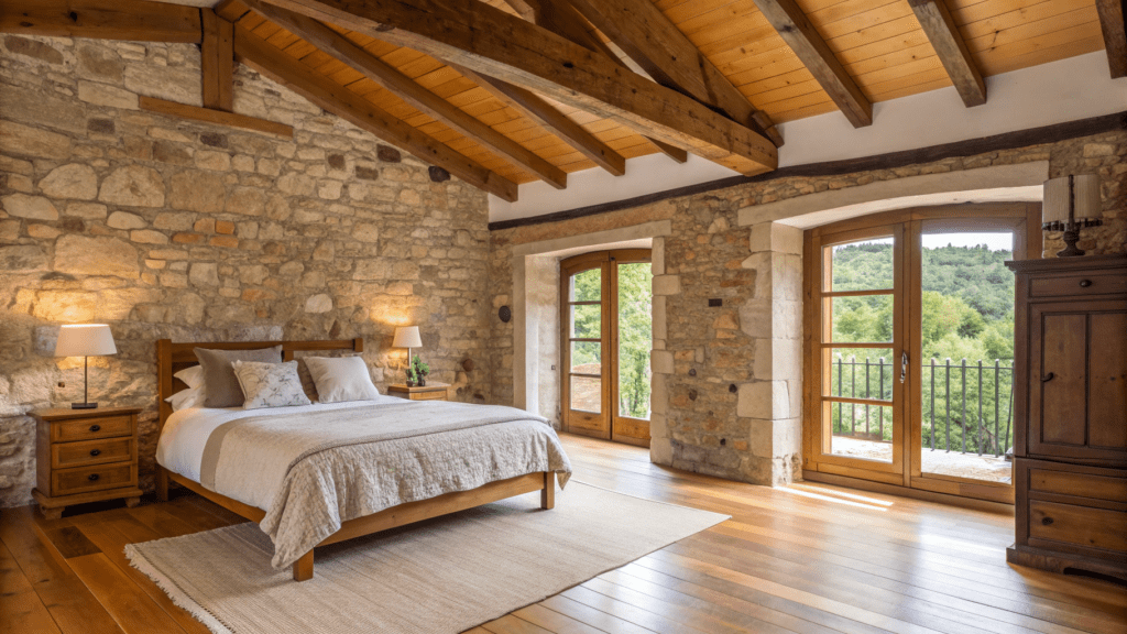 bedroom remodel ideas using natural materials 1