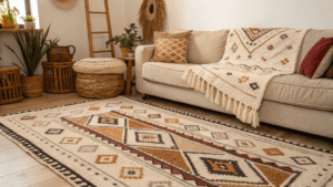 14+ Berber Pattern Home Decor Ideas for Rugs, Pillows, and Walls