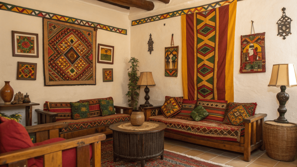 ethiopian art styling ideas for living rooms