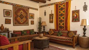 14+ Ethiopian Art Styling Ideas for Living Rooms