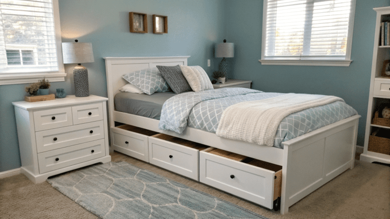 guest room remodel ideas with storage beds