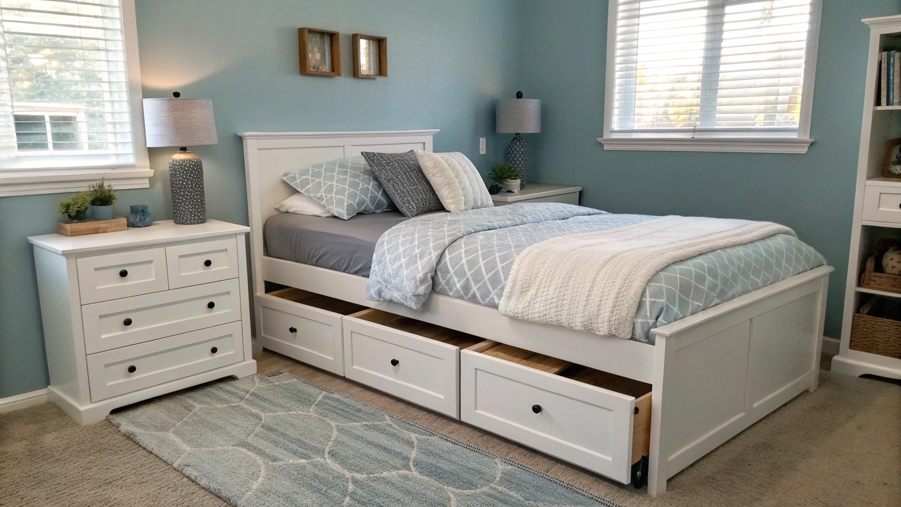 13+ Guest Room Remodel Ideas with Storage Beds