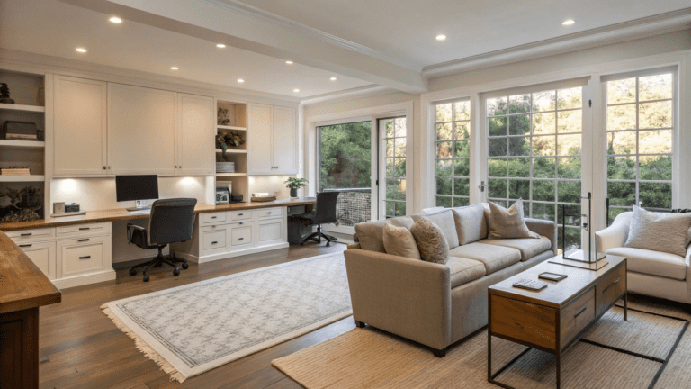 home office remodel ideas for shared spaces